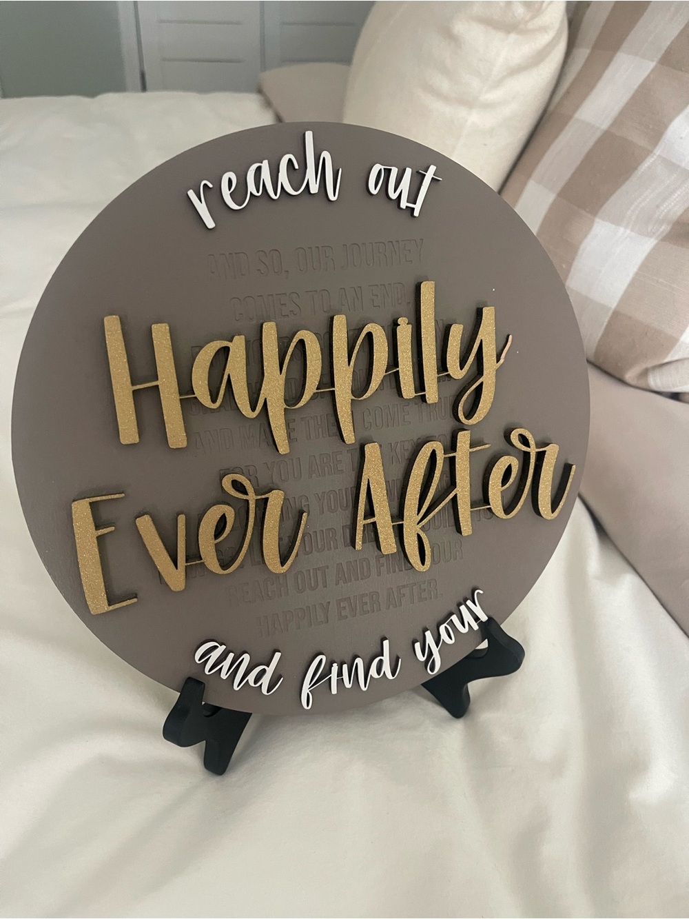 “Happily Ever After” Disney Parks Sign